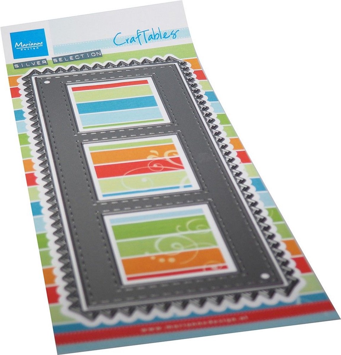 Marianne Design Craftables Slimline 3 Squares