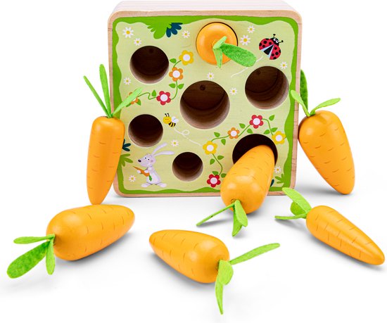 New Classic Toys - Jeu de cueillette de carottes