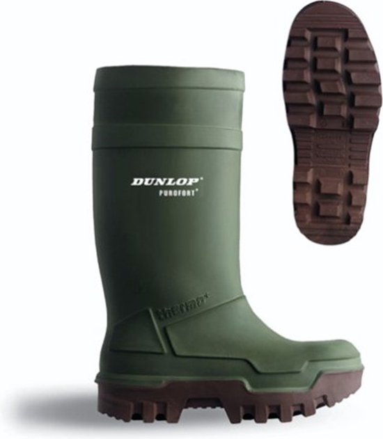 Dunlop Safety Boot S5 Thermo Plus Green - Bottes de travail - 44-45
