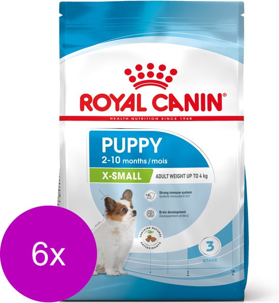 Royal Canin X-Small Puppy - Hondenvoer - 6 x 500 g - Royal Canin