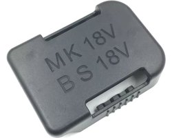 Accu houder geschikt voor Makita - Batterij houder voor Makita - 18V - batterij houder geschikt voor Bosch - Batterij NIET Inbegrepen! - 1 Stuk