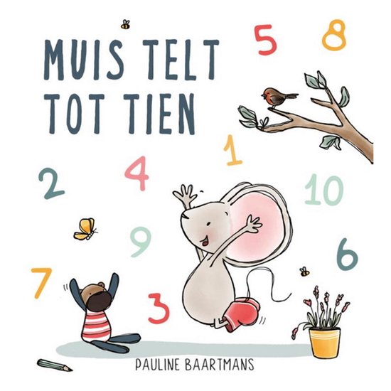 Foto: Thuis bij muis muis telt tot tien