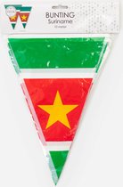 Guirlande ligne drapeau PE Suriname, longueur 10 mètres