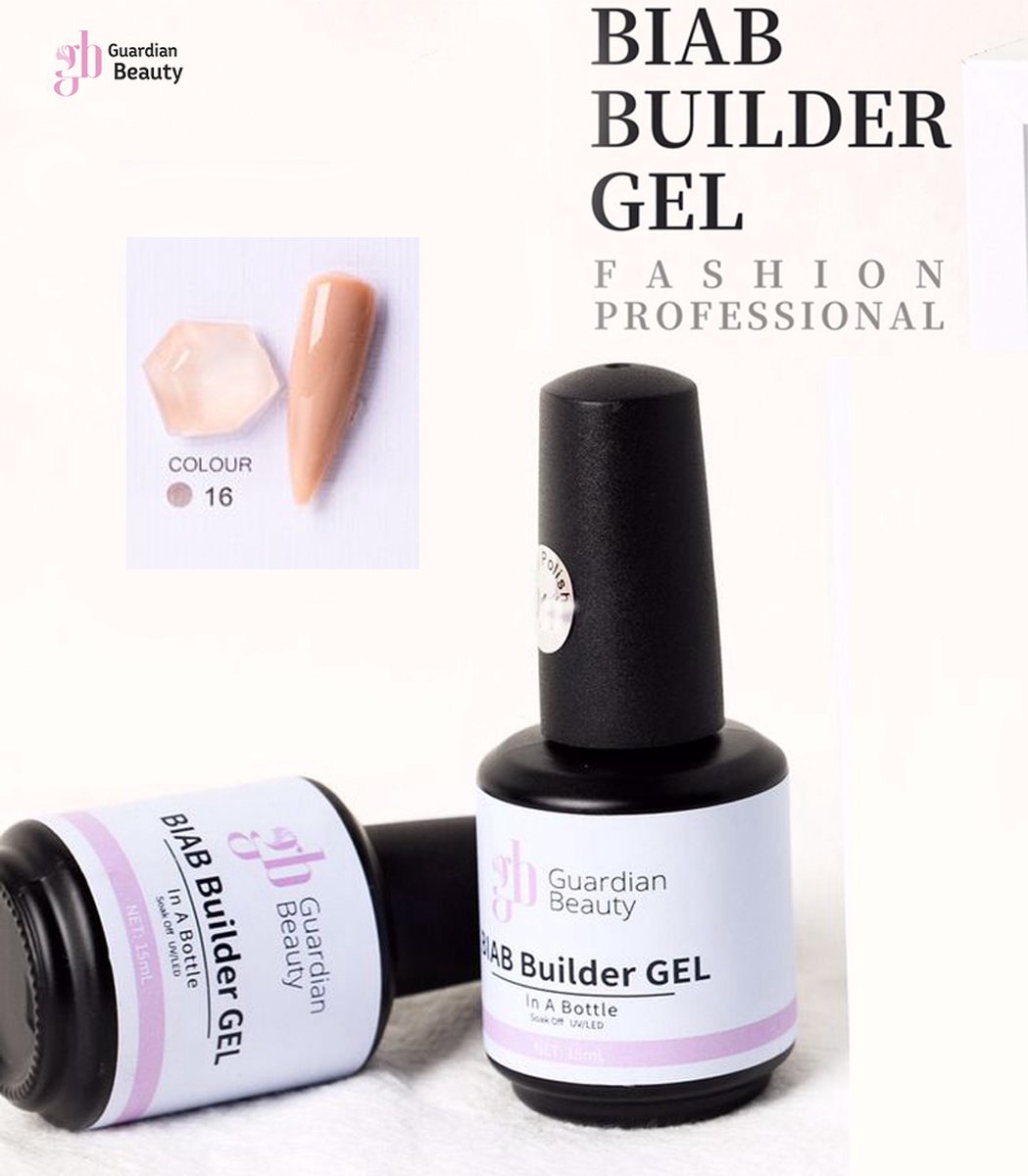 Nagel Gellak - Biab Builder gel #16 - Gellex - Absolute Builder gel - Aphrodite | BIAB Nail Gel 15ml