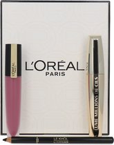L'Oréal Giftset - Mascara-Eyepencil-Lipgloss