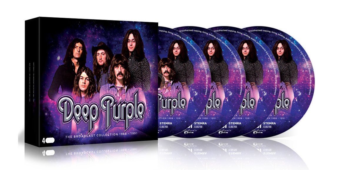 Deep Purple - The Broadcast Collection 1968-1991 (4 CD) (Remastered)