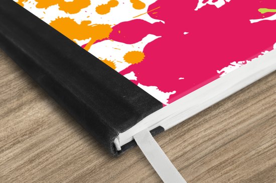 Carnet - Cahier - Motifs - Peinture - Arc-en-ciel - Carnet - Format A5 - Bloc-notes