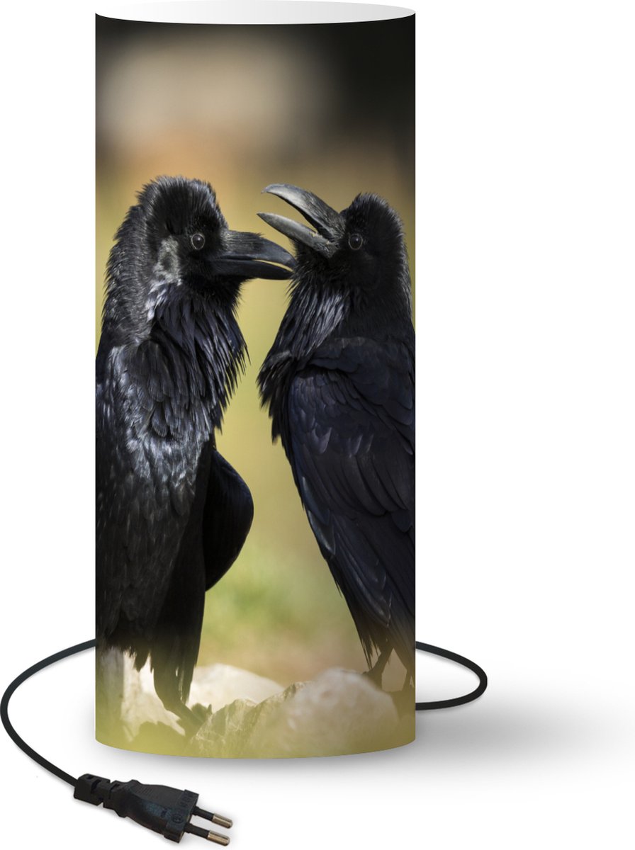 Bougie Décorative LED En Forme De Corbeau Noir - 19 Cm - Neuf - Thème Gothique / Mystique