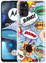 Motorola Moto G22 Hoesje Comic - Designed by Cazy
