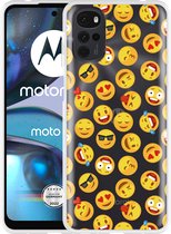Motorola Moto G22 Hoesje Emoji - Designed by Cazy