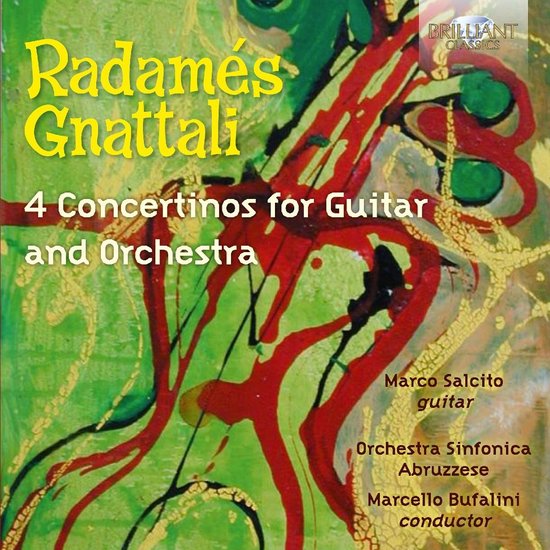 Marco Salcito, Orchestra Sinfonica Abruzzese, Marcello Bufalini - Gnattali: 4 Concertinos For Guitar And Orchestra (CD)