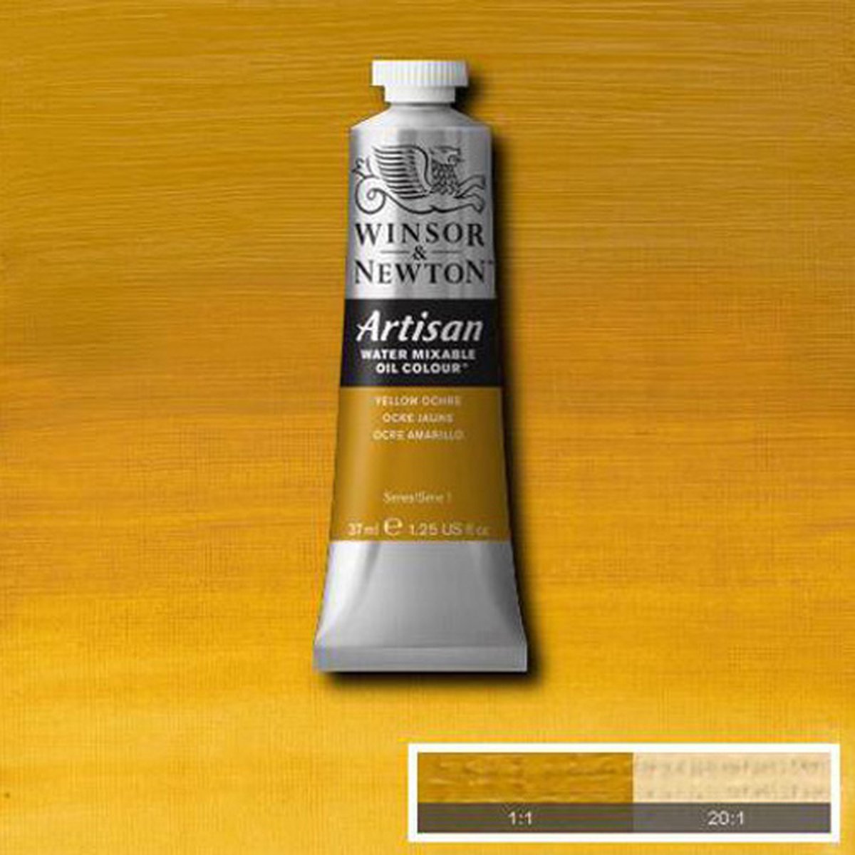 Winsor & Newton Artisan Water Mixable Oil Colour Yellow Ochre 744 37ml