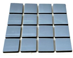 FSW-Products Teflon Meubelglijders - 16 Stuks - Zelfklevend - 19 x 19 mm - Vierkant - Vloerglijders voor Stoelpoten en Meubels - Anti-Kras
