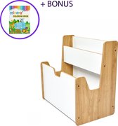 De Minerakids® Crane Montessori Boekenkast | Boekenkast kinderkamer | Speelgoedkast | Boekenkastje | Boekenkast voor kinderen | Stevige Boekenkast