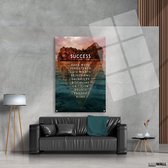 Luxe Plexiglas Schilderij Success| 40x60 | Woonkamer | Slaapkamer | Kantoor | Muziek | Design | Art | Modern | ** 5MM DIK**