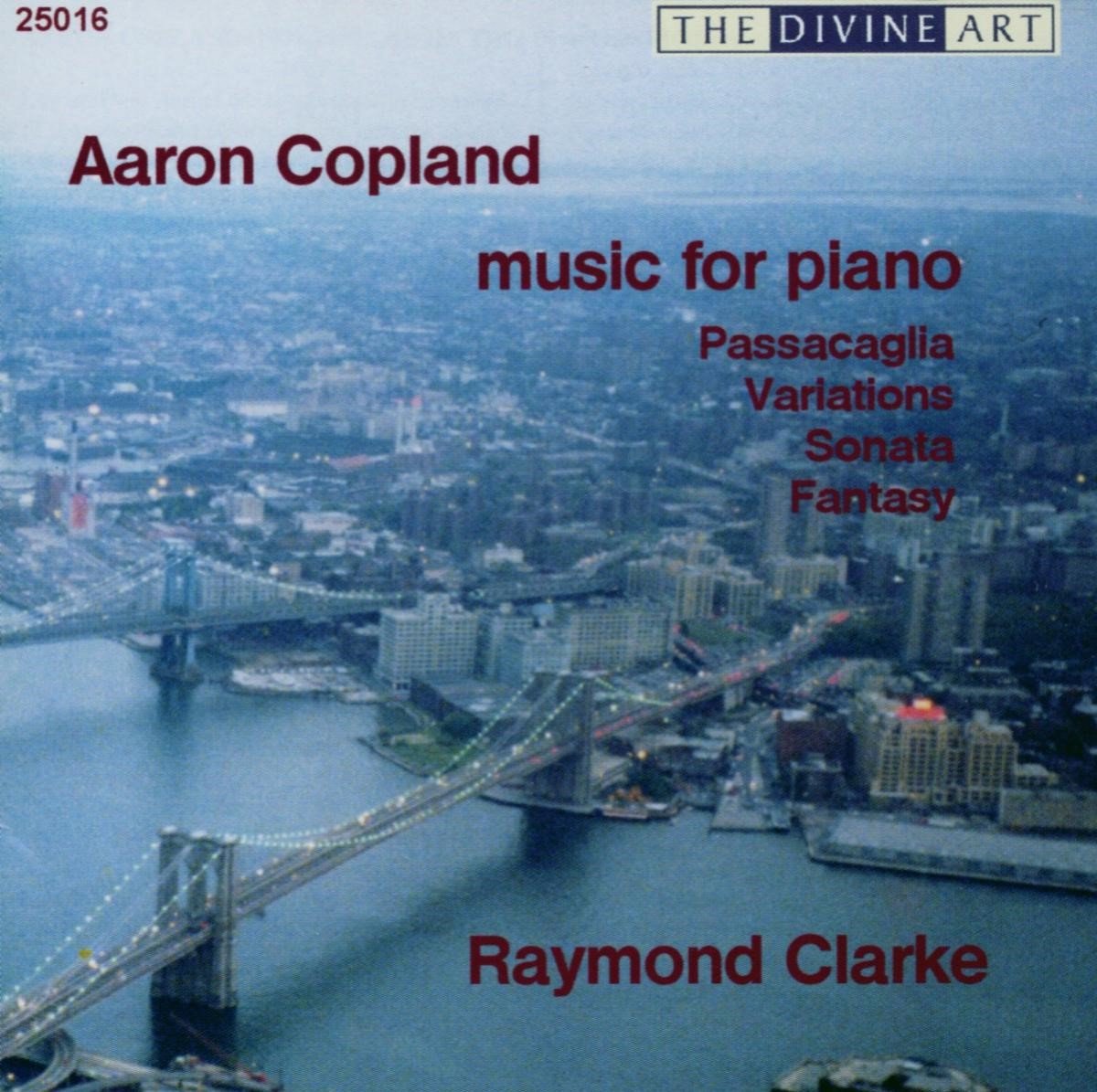Raymond Clarke - Copland: Piano Music (CD)