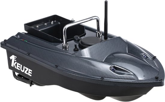 FIRST CHOICE® GPS Bait Boat - 2,0 KG Payload - Hook Release - Comprend un  sac - 500M