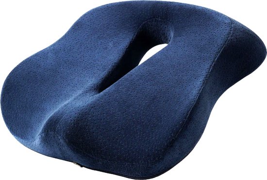Benazcap bureaustoelkussen, ergonomisch orthopedisch zitkussen voor
