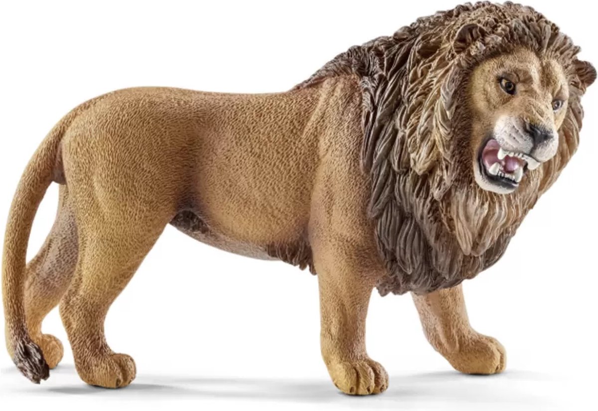 schleich WILD LIFE Leeuw, brullend - Speelfiguur - Kinderspeelgoed voor Jongens en Meisjes - 3 tot 8 jaar - 14726 — afbeelding 9