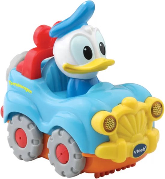 VTech Toet Toet Auto's Donald Duck Terreinwagen - Speelgoed Auto - Interactief Babyspeelgoed - 1 tot 5 Jaar van Vtech — afbeelding 4