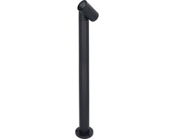 Amy LED tuin sokkellamp - Zwart 60cm