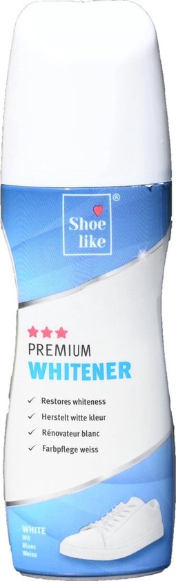 Schoenpoets wit - Premium Whitener - Herstelt witte kleur - Altijd stralende sneakers!