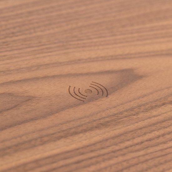 CREATE - Luidsprekertafel met 360º geluid, bluetooth en draadloos opladen - SPEAKER TABLE