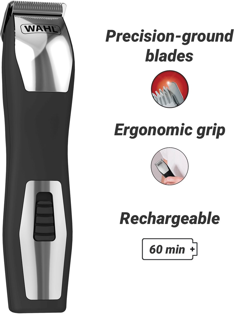 Wahl GroomsMan Pro - baardtrimmer - Zwart thumbnail 8