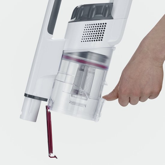 Severin HV 7152 aspirateur balai et balai électrique Sac à poussière 0,5 L 120 W Rouge, Blanc
