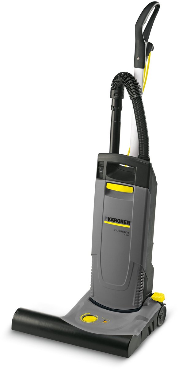 Kärcher CV 48/2 Stofzak 5.5l 1200W Zwart, Grijs steelstofzuiger & elektrische bezem
