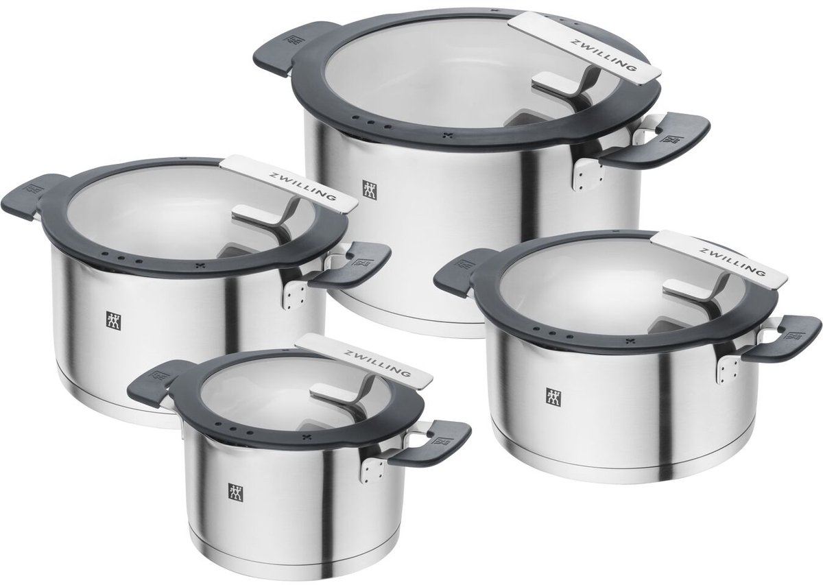 Zwilling Zwilling Simplify kook-/pan set 8-delig Roestvrij staal