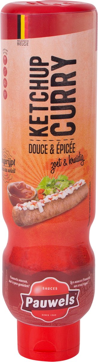 Pauwels - Curry Ketchup - Saus - 1L