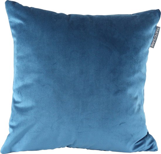 Sierkussen Italian Velvet Elegant blue-400