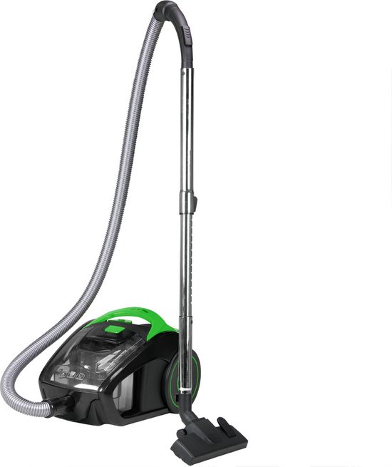 Deuba - Stofzuiger 900 W - Krachtig Volume - HEPA Filter Zwart-Groen