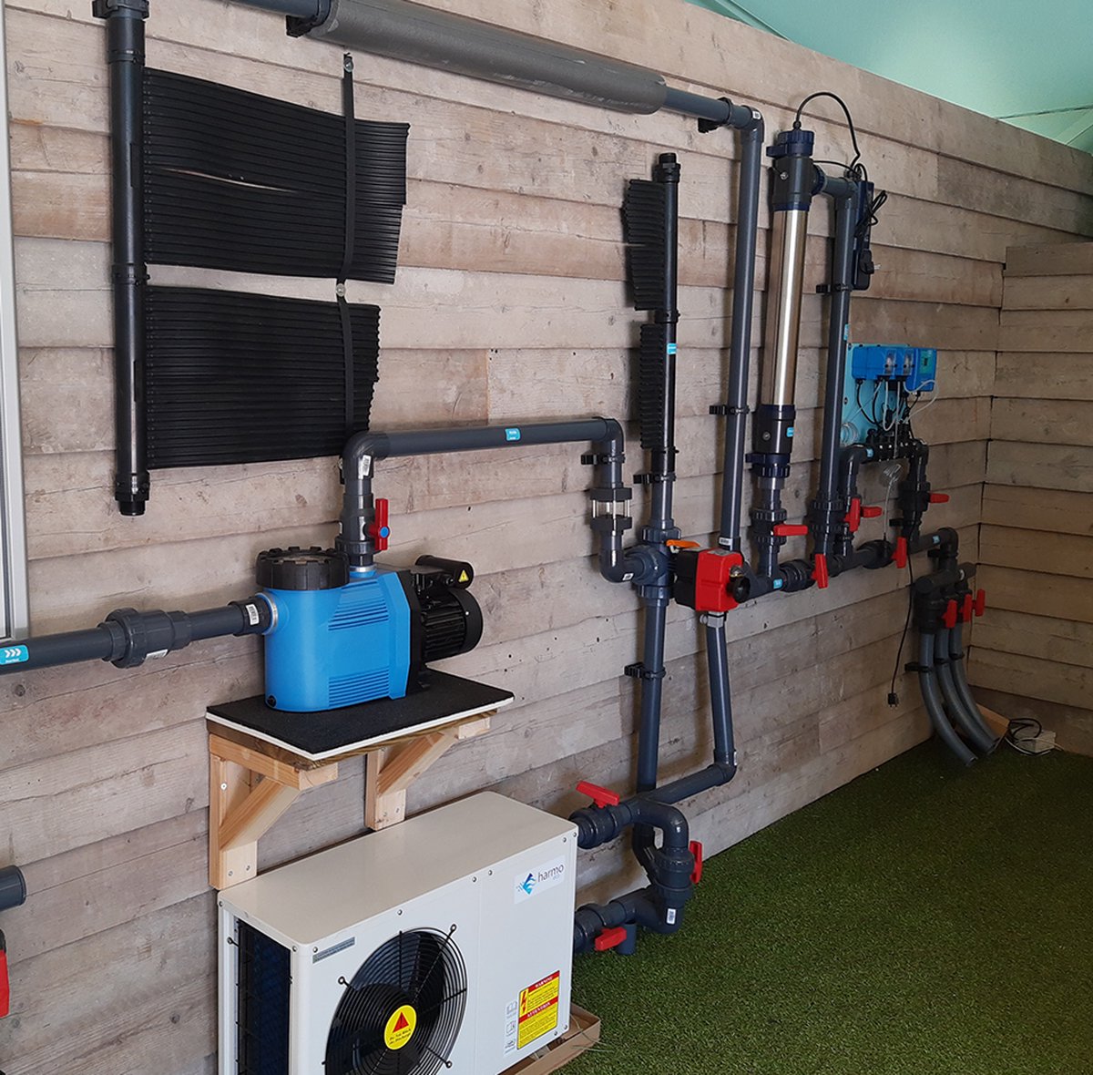 Zwembad Automatisch Chloor en Ph Dosering Systeem met Redox Meting & Controle ZONDER...