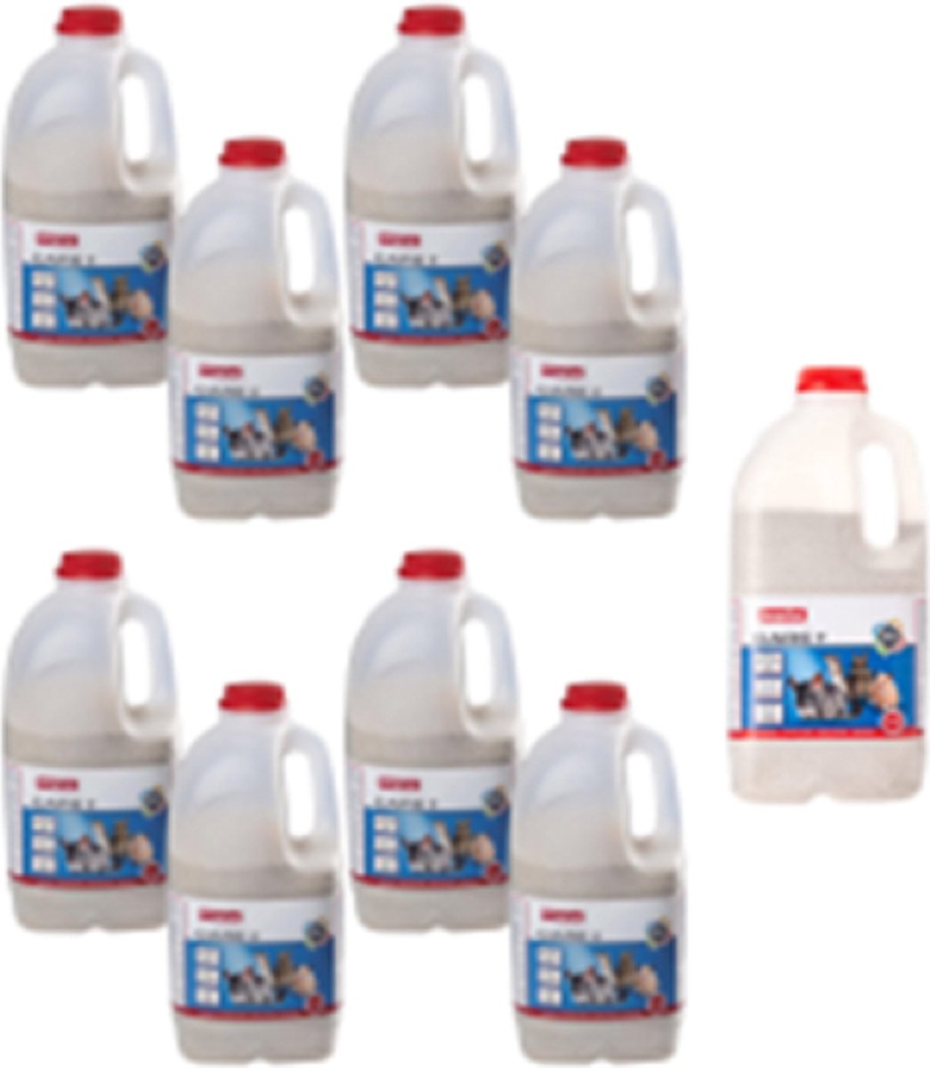 9x Beaphar XtraVital badzand voor chinchilla – Vachtverzorging – 2L