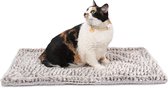Mora Pets Zelfverwarmende deken voor katten en honden, warmtedeken, thermische deken, kattenmand, warmtemat, wasbaar, afmeting: 70 x 47 cm