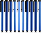 NLB 20 x Blauwe Stylus pen universeel - touchscreen pen - universele stylus voor smartphone & Tablet - styluspennen - tabletpen - Laptoppen