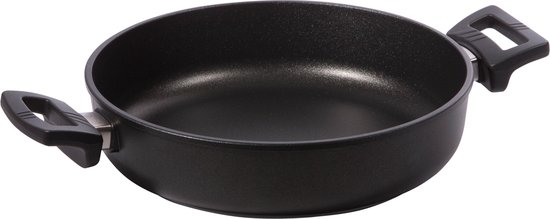 Foto: 3 in 1 grillpan met temperatuurgecontroleerde antiaanbaklaag kook verschillende gerechten tegelijk zonder oververhitting of verbranding