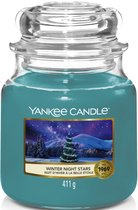 Yankee Candle Winter Night Stars Medium Jar