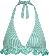Sunny Vibes Seagreen bikinitop Groen, Wit maat 42B (85B)