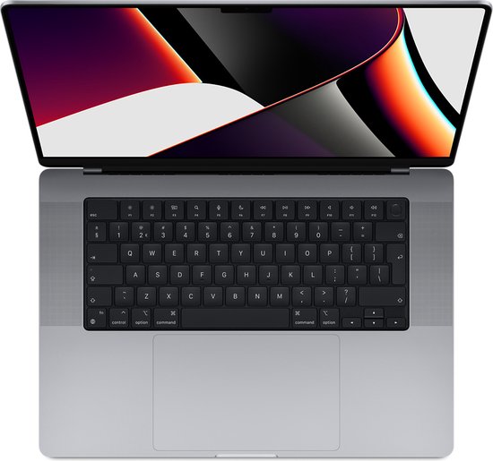 MacBook Pro 16-inch | M1 Max 10-core CPU | 24-core GPU | 32GB werkgeheugen | 1TB SSD | Spacegrijs | NL Qwerty - Apple - Hoofdafbeelding
