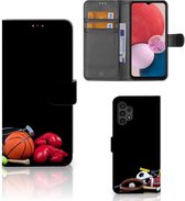 GSM Hoesje Samsung Galaxy A13 (4G) Bookcover Ontwerpen Voetbal, Tennis, Boxing… Sports