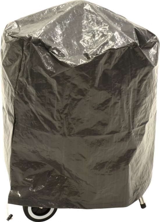 Ronde kogelbarbecue met deksel en asvanger zwart - 43 x 33 cm - houtskool bbq van Merkloos — afbeelding 2