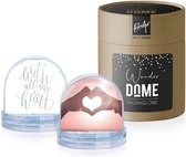 Wonder Dome - Sneeuwbol - tekst- with all my heart - 9cm