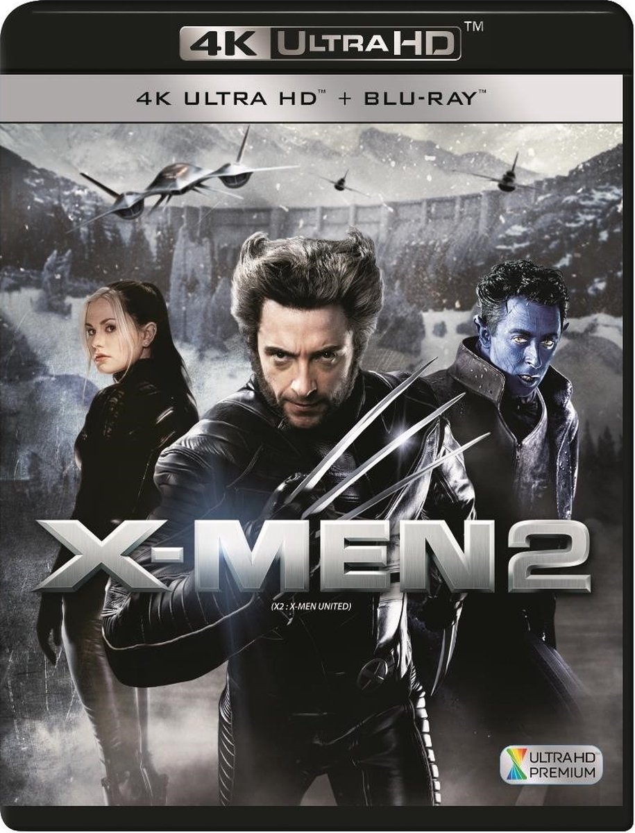 X-Men 2 (4K Ultra HD Blu-ray) (Import geen NL ondertiteling)