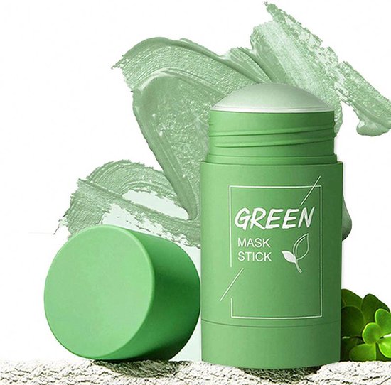 Green Mask Stick – 2 stuks – Gezichtsmasker – Gezichtsverzorging - Mee-eters Verwijderen – Natuurlijk product - Merkloos