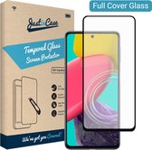 Just in Case Samsung Galaxy M53 Full Cover Screenprotector - Zwart
