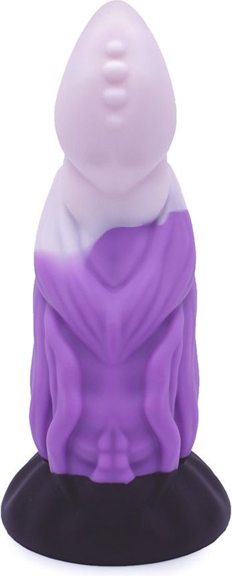 Kiotos Monstar XXL Dildo Beast No 55 Paars zwart wit Bol kiotos-monstar-xxl-dildo-beast-no-55-paars-zwart-wit-bol