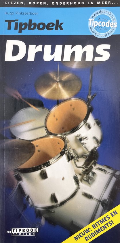 Cover van het boek 'Tipboek drums' van Hugo Pinksterboer